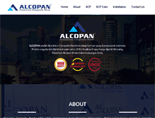 Tablet Screenshot of alcopanacp.com